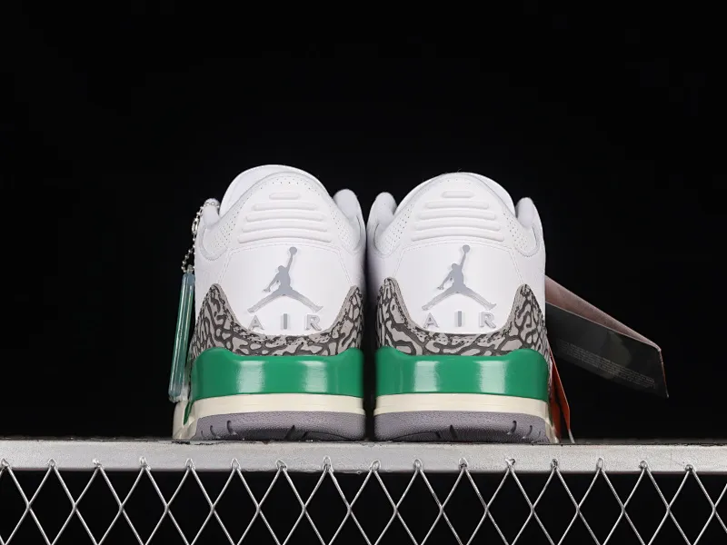 All categories Air Jordan Jordan series basketball shoes Air Jordan 3 foreign trade version Air Jordan 3 "Lucky Green" AJ3 Joe 3 green cement CK9246-136